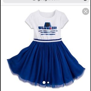 Girls Disney Star Wars R2 D2 dress